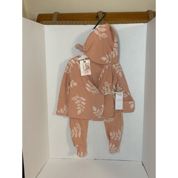 Jessica Simpson Baby matching cap, footsie leggings, & top 6-9 months - Picture 1 of 5